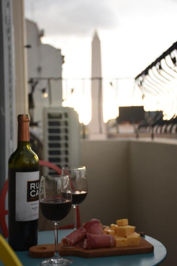 Ferienwohnung Vistas Al Obelisco, Corazon De Buenos Aires Exterior foto